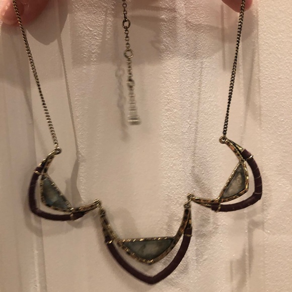 Mixed Media Collar Necklace - Picture 2 of 2